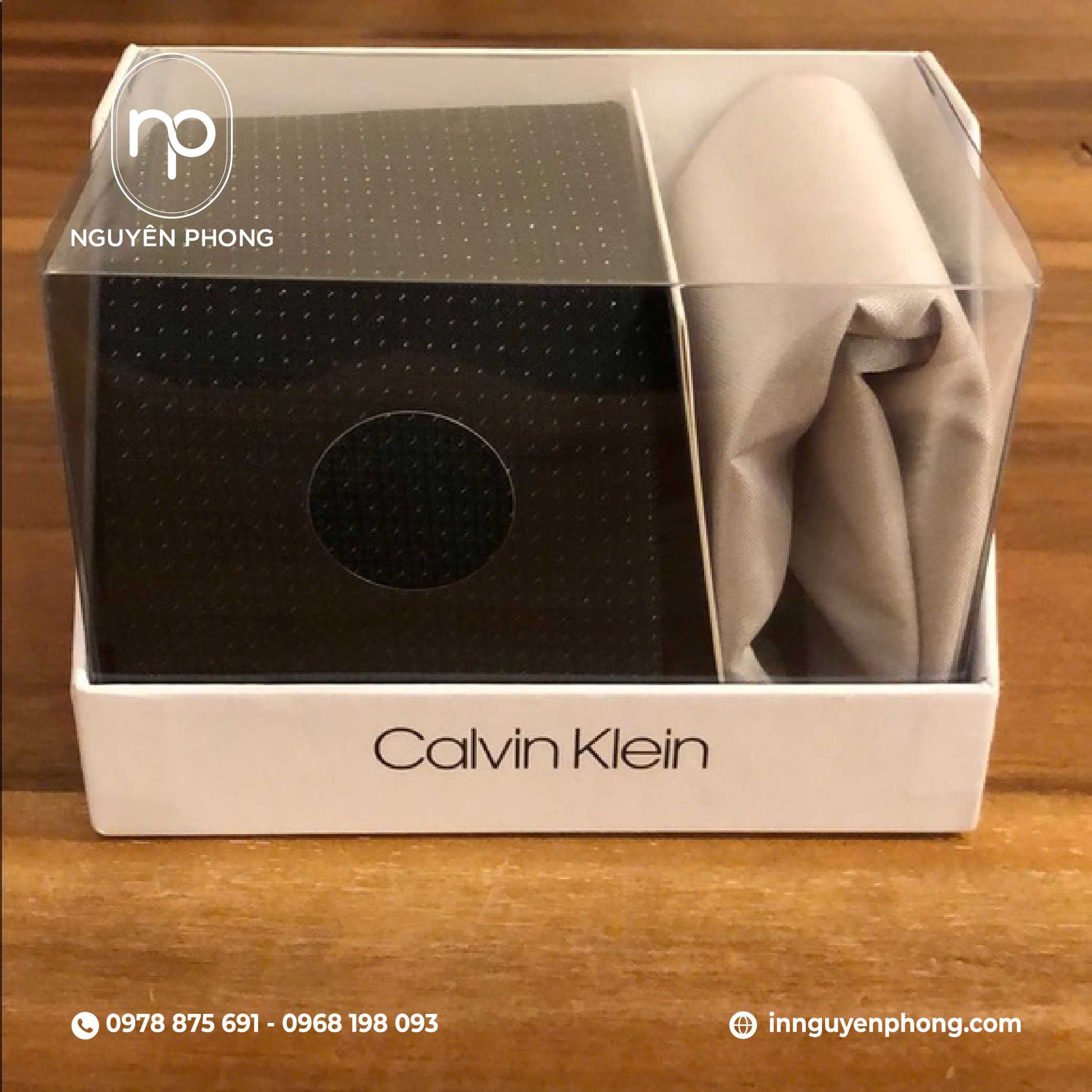 In hộp đựng cà vạt sang trọng, giá rẻ tại Nguyên Phong 